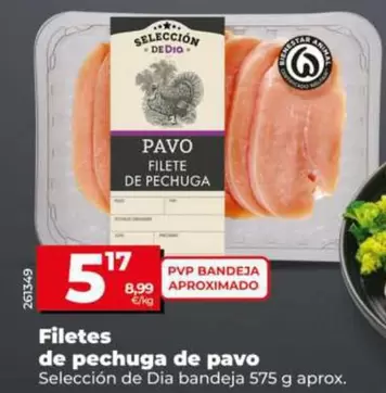 Seleccion De Dia - Filetes De Pechuga De Pavo