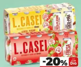 Dia - L-Casei De Fresa-Plátano У Coco-Piña/De Fresa