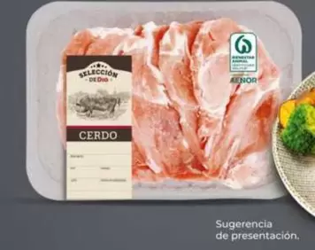 Seleccion De Dia - Filete De Cabeza De Lomo De Cerdo Selecci�n De Dia Bandeja 500 G Aprox.