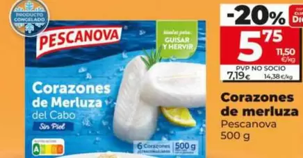 Pescanova - Corazones De Merluza