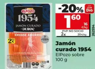 Elpozo - Jamon Curado 1954