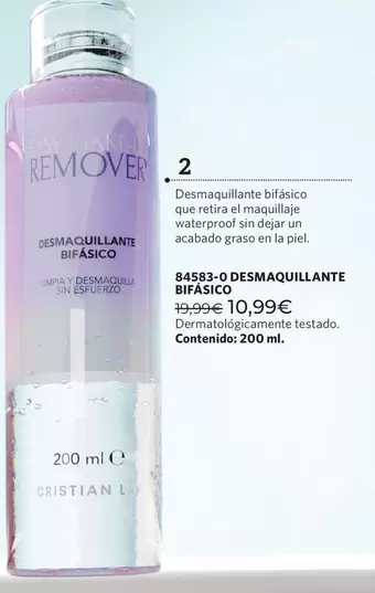 84583-0 Desmaquillante Bifasico