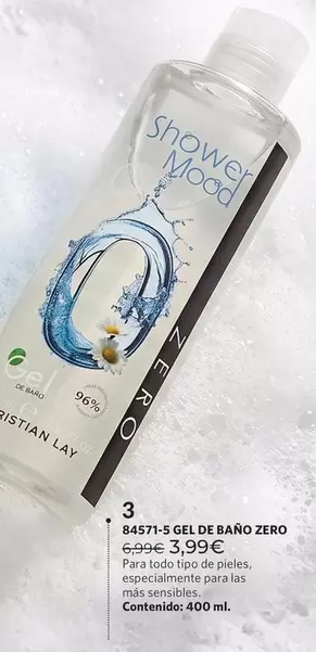 Gel De Bano Zero