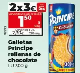 Lu - Galletas Príncipe Rellenas De Chocolate