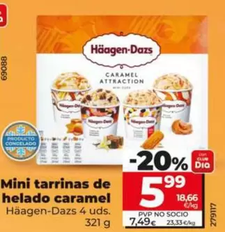 Häagen-Dazs - Mini Tarrinas De Helado Caramel