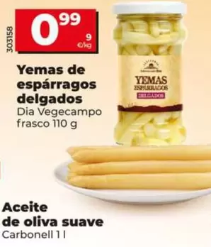 Dia Vegecampo - Yemas De Esparragos Delgados