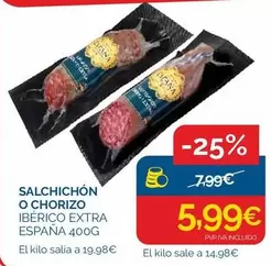 oro extra - Salchichon O Chorizo