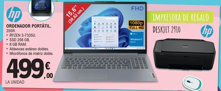 HP - Ordenador Portátil