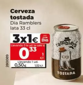 Dia Ramblers - Cerveza Tostada
