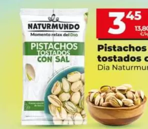 Dia Naturmundo - Pistachos Tostados Con Sal