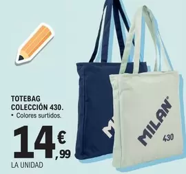 Milán - Totebag Colección 430