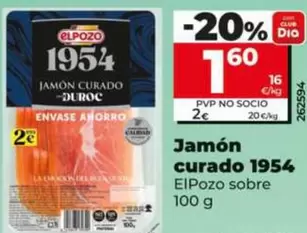 Elpozo - Jamón Curado 1954 