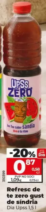 Dia Upss - Refresco De Te Zero Sabor Sandia