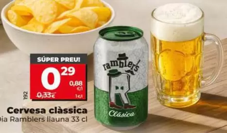 Dia Ramblers - Cerveza Clasica