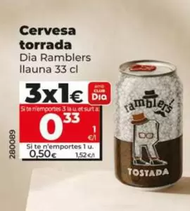 Dia Ramblers - Cerveza Tostada