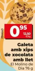 El Molino De Dia - Galleta Con Chips De Chocolate Con Leche