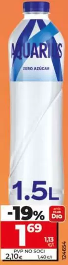 Aquarius De Limon Zero
