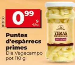 Dia Vegecampo - Yemas De Espárragos Delgados 