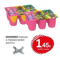 Danonino - O Maduixa/platan