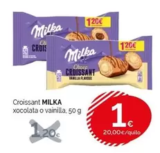 Milka - Croissant Xocolata O Vainilla