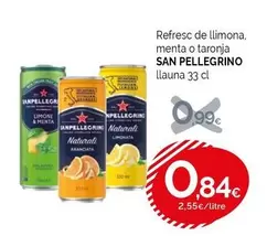 San Pellegrino - Refresc De Llimona, Menta O Taronja
