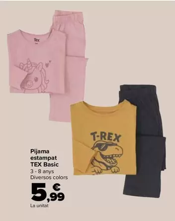 Tex Basic - Pijama Estampado