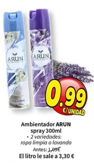 Arun - Ambientador Spray