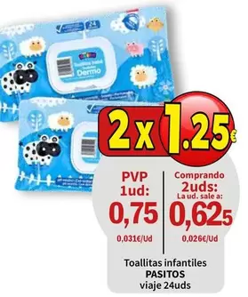 Pasitos - Toallitas Infantiles Viaje