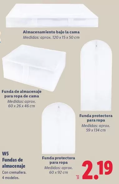 W5 - Funda Protectora Para Ropa