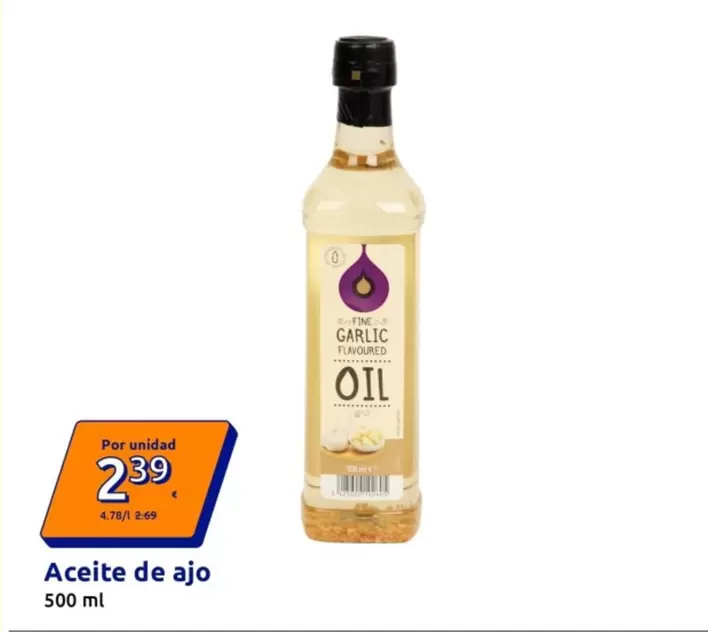 Garlic - Aceite De Ajo
