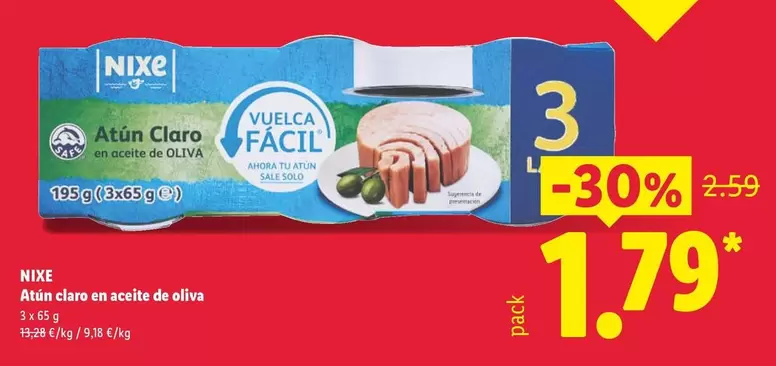 Nixe - Atun Claro En Aceite De Oliva
