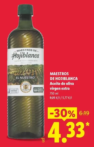 Maestros De Hojiblanca - Aceite De Oliva Virgen Extra