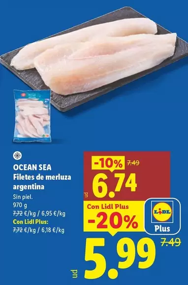 Ocean Sea - Filetes De Merluza Argentina