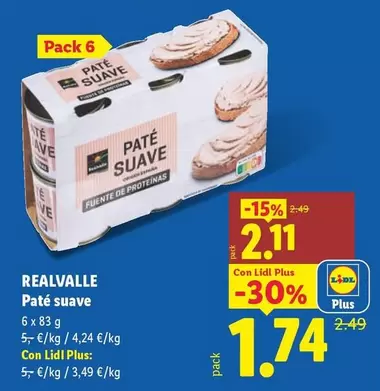 Realvalle - Paté Suave