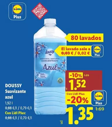Doussy - Suavizante Azul