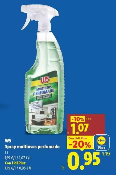 W5 - Spray Multiusos Perfumado