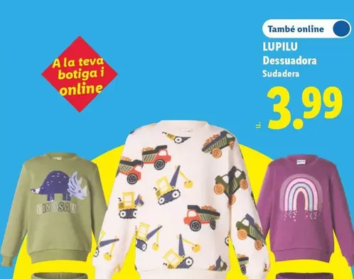 Lupilu - Dessuadora
