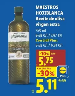Maestros De Hojiblanca - Aceite De Oliva Virgen Extra