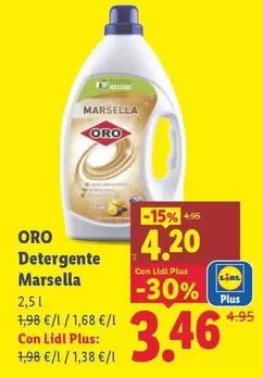 Oro - Detergente Marsella