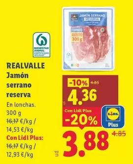 Realvalle - Jamon Serrano Reserva