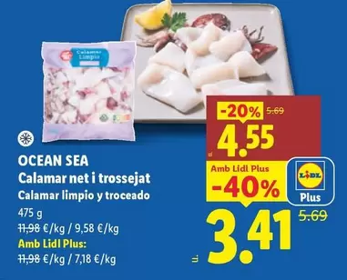Ocean Sea - Calamar Net I Trossejat