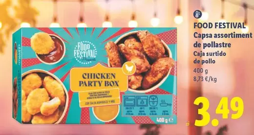 Food Festival - Caja Surtido De Pollo