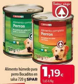 Spar - Alimento Húmedo Para Perro Bocaditos En Salsa