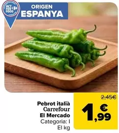carrefour - Pebrot Italia El Mercado