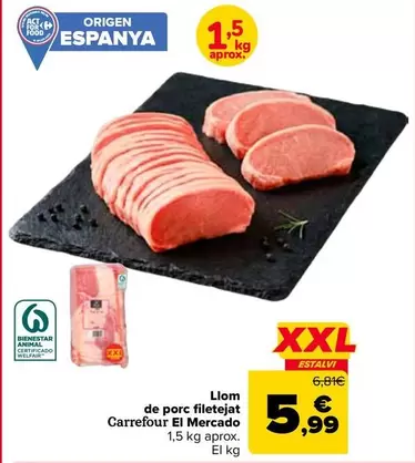carrefour - Llom De Porc Filetejat