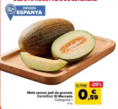 carrefour - Meló Sencer Pell De Granota