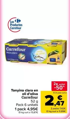 carrefour - Tonyina Clara En Oli D'oliva
