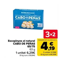 Cabo de Peñas - Escopinyes Al Natural