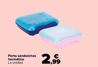 Porta Sandwiches Hermético