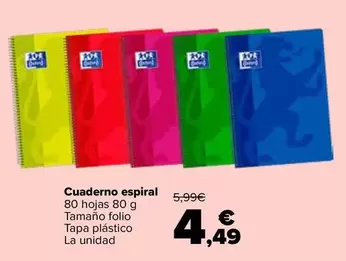 Oxford - Cuaderno Espiral
